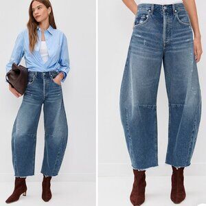 Citizens of Humanity Womens Horseshoe Jeans Magnolia Barrel Jean Size 27